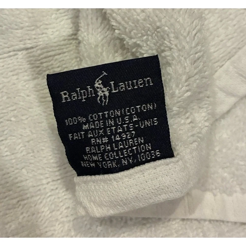 1990s‎ Polo Ralph Lauren Beach Towel: USA-Made Cotton Vintage